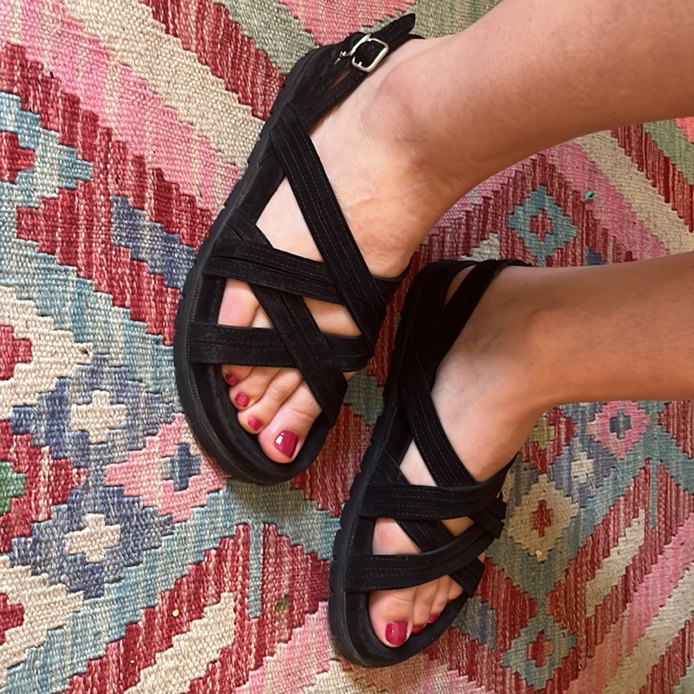 A.P.C. Suede Sandals